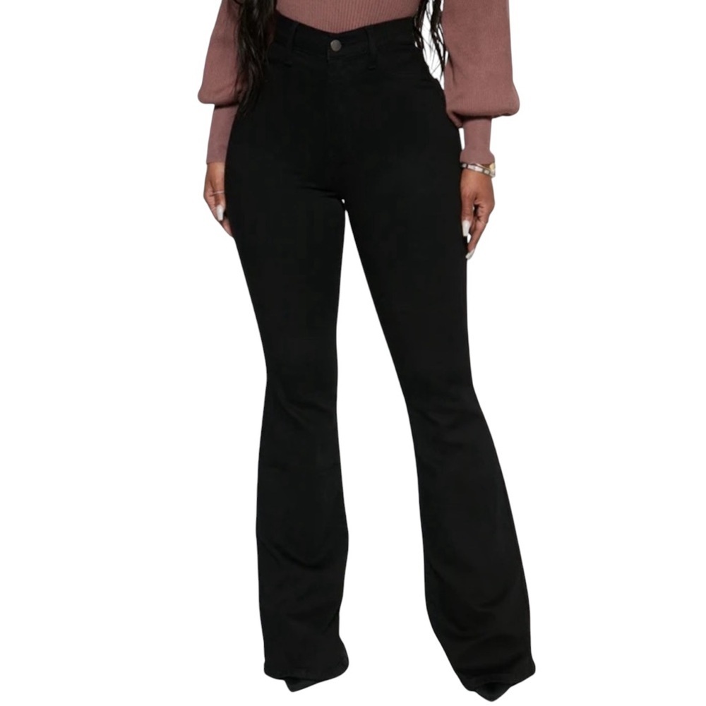 Size 7 women’s flare black jeans